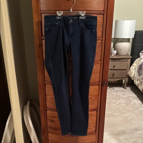 Dark Blue Skinny Jeans - Picture 1 of 4